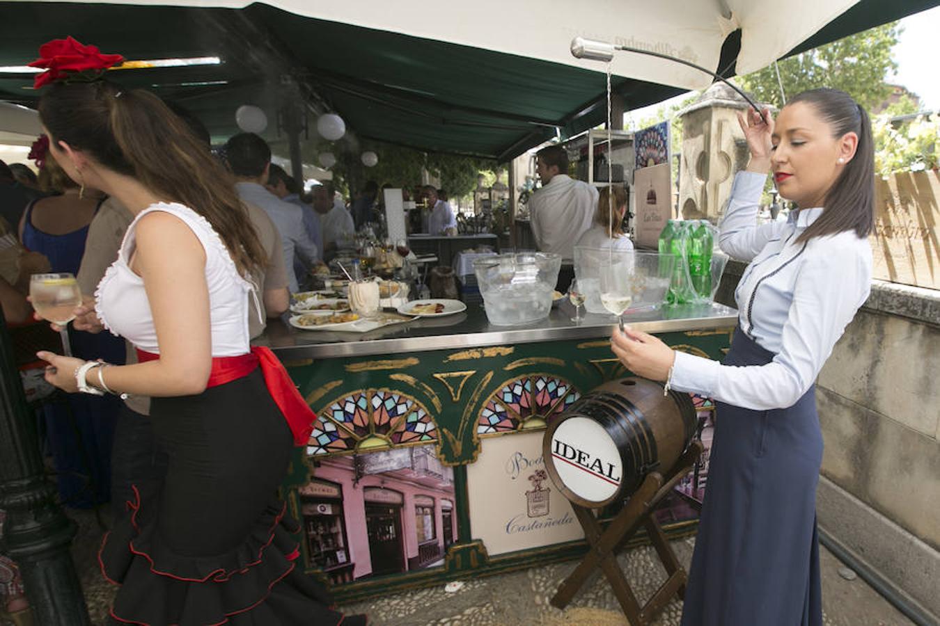 Ambiente en Las Titas en el miércoles de Corpus