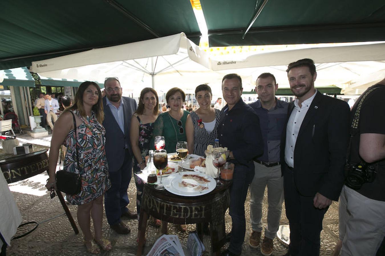 Ambiente en Las Titas en el miércoles de Corpus