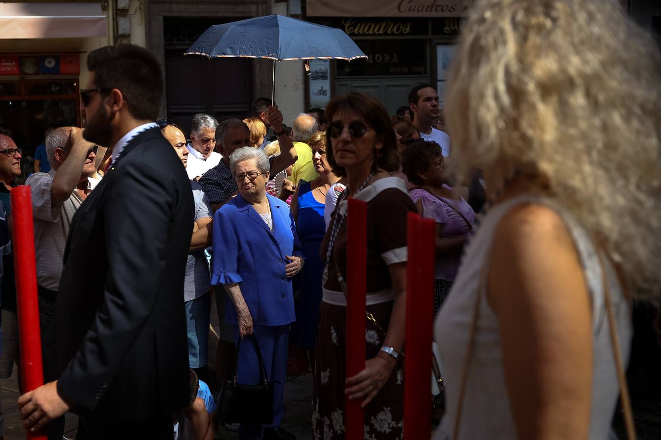 Ambiente durante la procesión del Corpus
