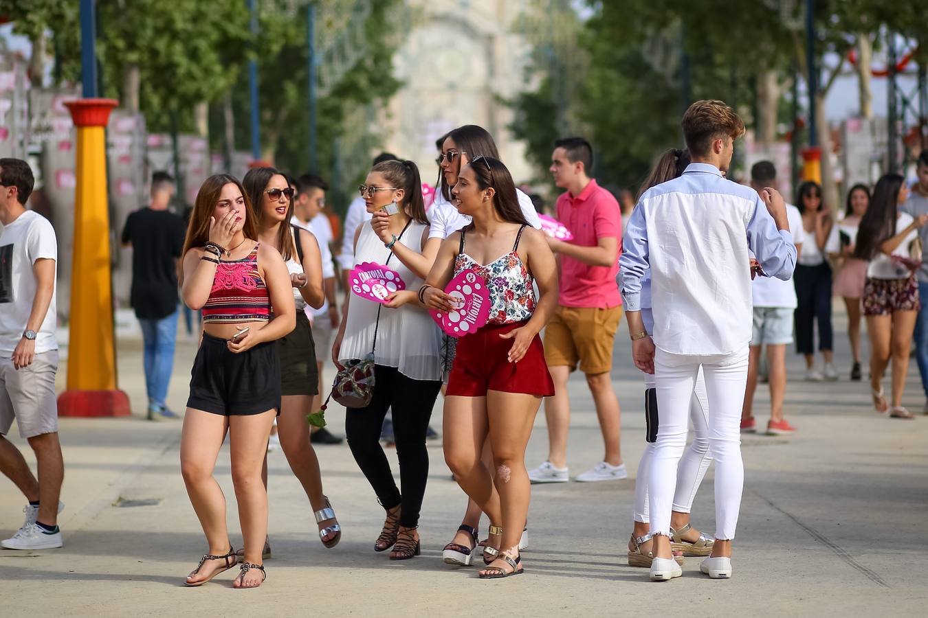 Los futuros universitarios conquistan el ferial