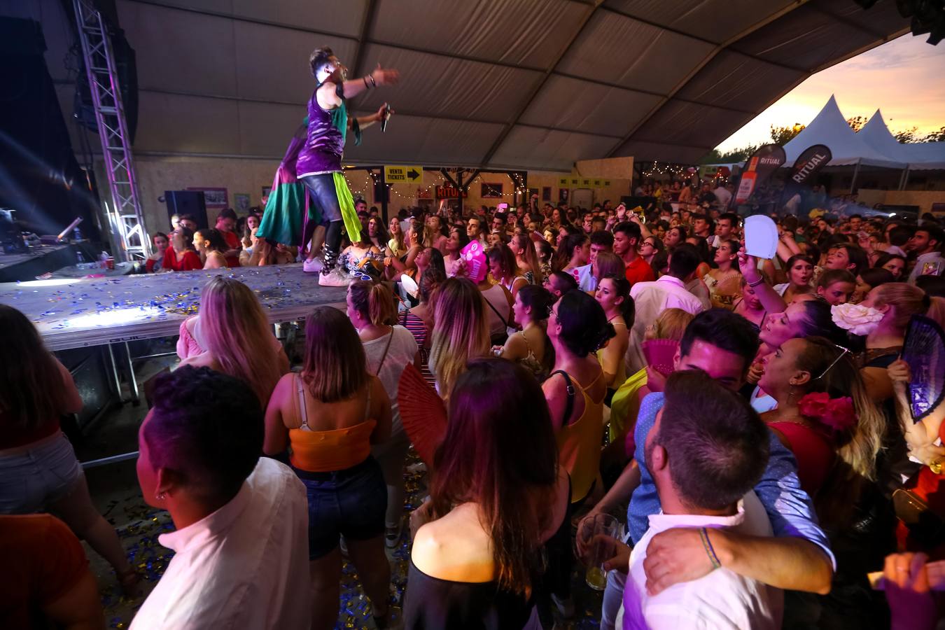 Y la fiesta del miércoles de Corpus se adentra en la madrugada