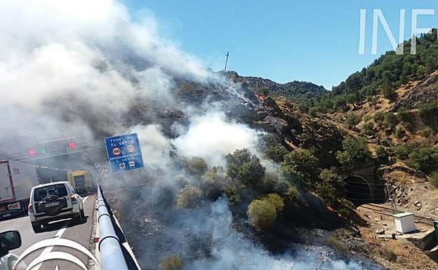 Controlado el incendio forestal en Despeñaperros