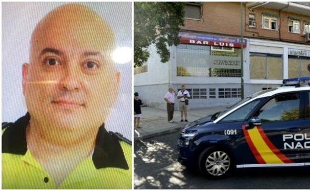 El policía degollado en Madrid recibió un disparo hace meses por evitar un robo