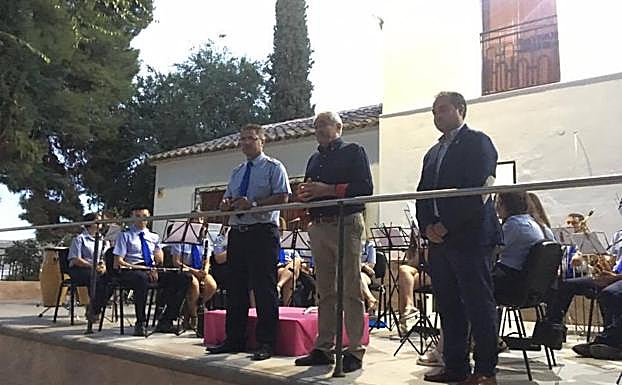 Momento de la inauguración de la Casa de la Música.