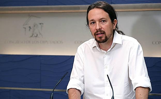 El secretario general de Podemos, Pablo Iglesias.