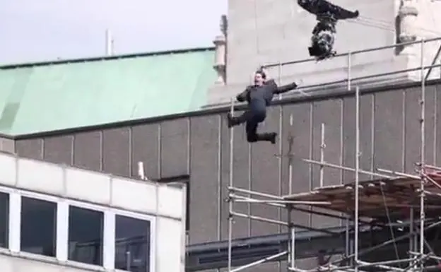 El fuerte accidente de Tom Cruise durante el rodaje de 'Misión Imposible 6'