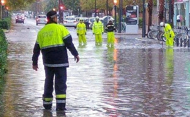 En alerta por las fuertes lluvias que trae la DANA (gota fría) este fin de semana