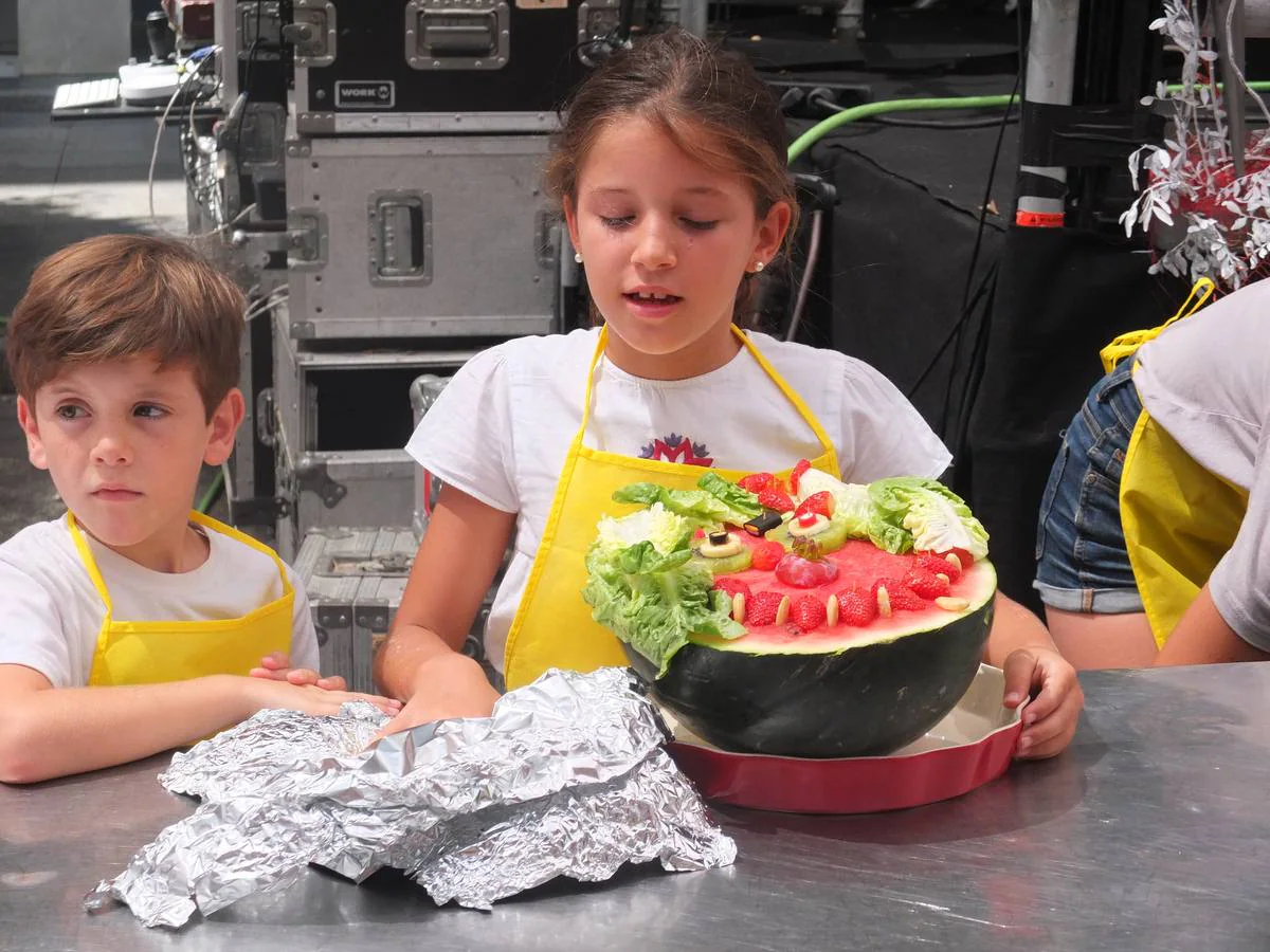 El 'tramo infantil' y el 'tramo gastronómico' se unen para dar a conocer a los chefs del futuro