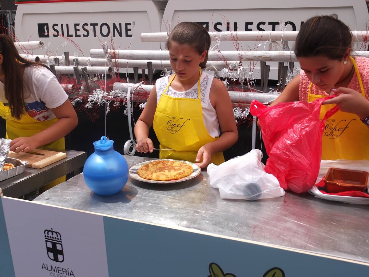 El 'tramo infantil' y el 'tramo gastronómico' se unen para dar a conocer a los chefs del futuro