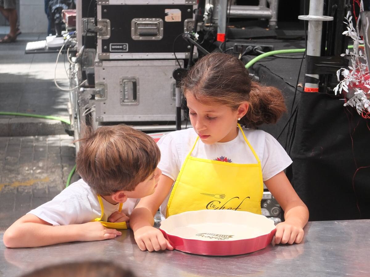 El 'tramo infantil' y el 'tramo gastronómico' se unen para dar a conocer a los chefs del futuro