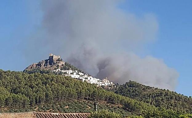 Extinguido el incendio de Segura de la Sierra 25 días después de declararse