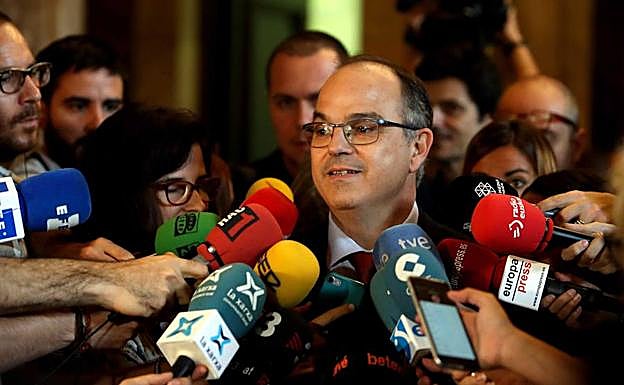 El conseller catalán de Presidencia, Jordi Turull.