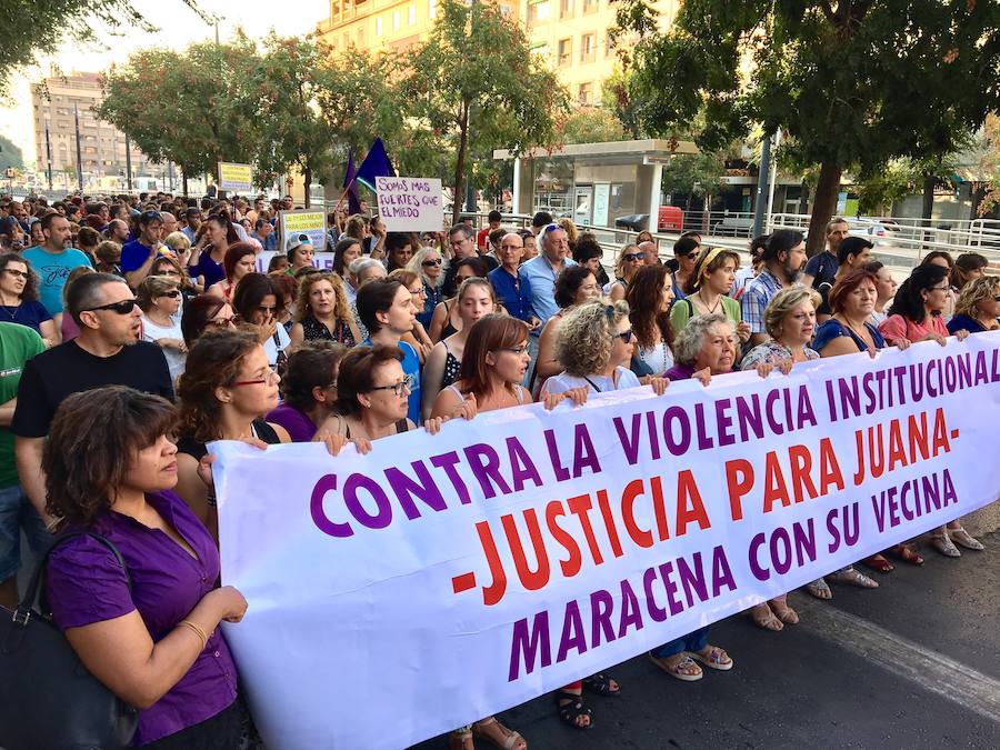 "Contra la violencia institucional, justicia para Juana"