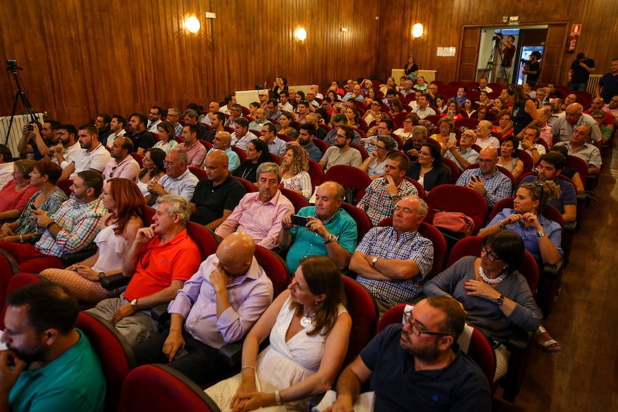 Noel López, José María Rueda y José Entrena, han participado esta tarde en un debate donde han expuesto las líneas estratégicas