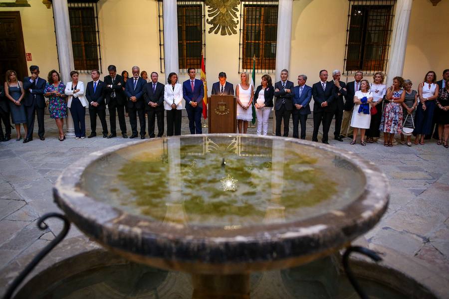 El presidente del TSJA critica la "apología" de la desobediencia a los jueces