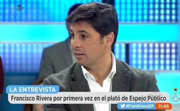 Fran Rivera también se estrena como reportero de 'Espejo Público'