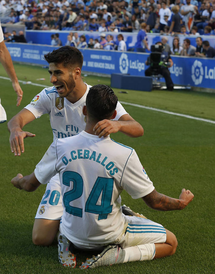 El conjunto de Zidane se llevó una sufrida victoria gracias a Dani Ceballos, que debutó como titular.