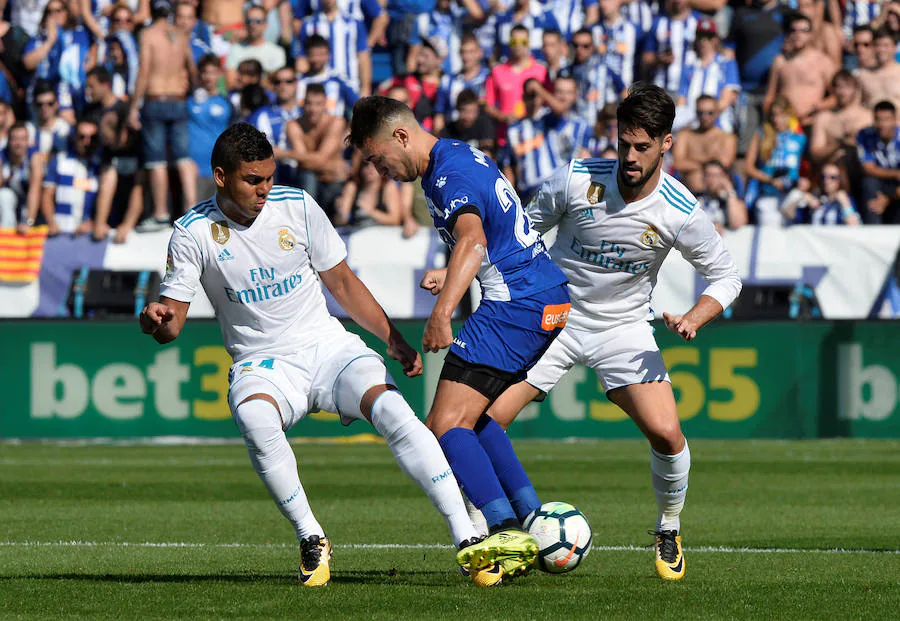 El conjunto de Zidane se llevó una sufrida victoria gracias a Dani Ceballos, que debutó como titular.