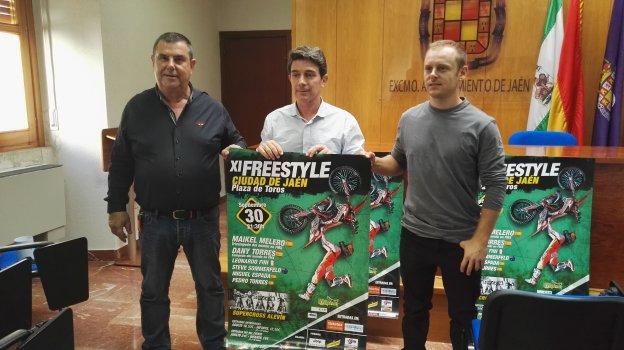 Acto de presentación ayer del XI Freestyle Ciudad de Jaén.
