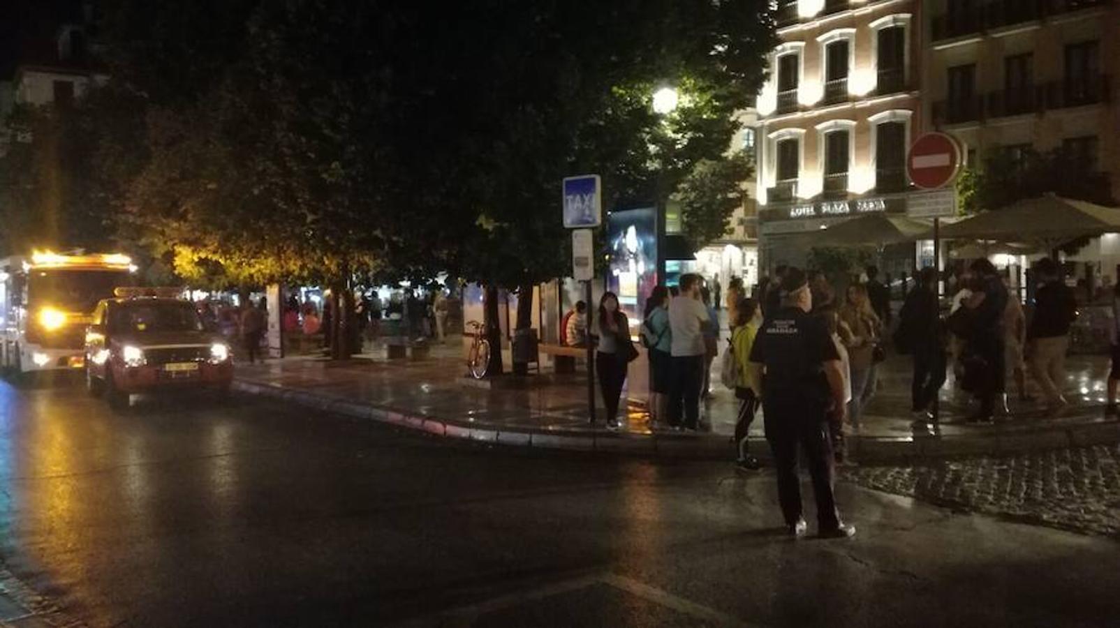 El primer aviso se ha recibido en torno a las 20.30 horas