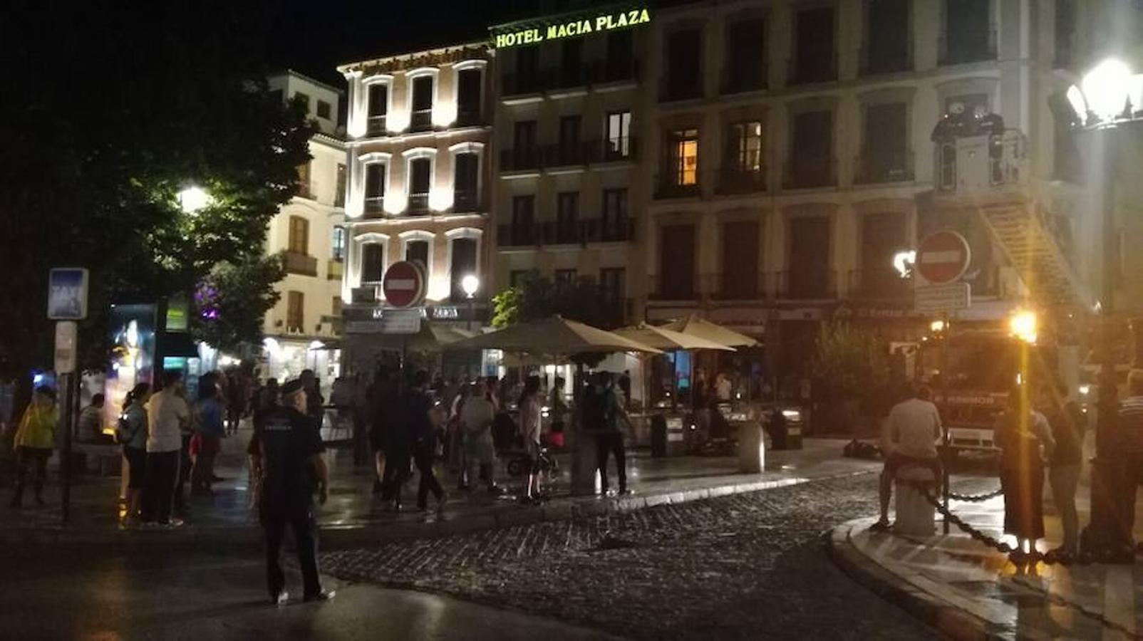 El primer aviso se ha recibido en torno a las 20.30 horas