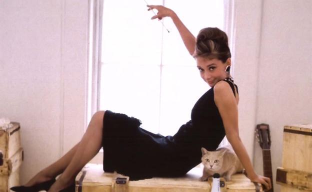 Audrey Hepburn en 'Desayuno con diamantes'.