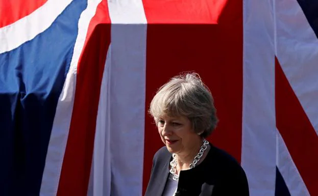 La primera ministra británica, Theresa May.