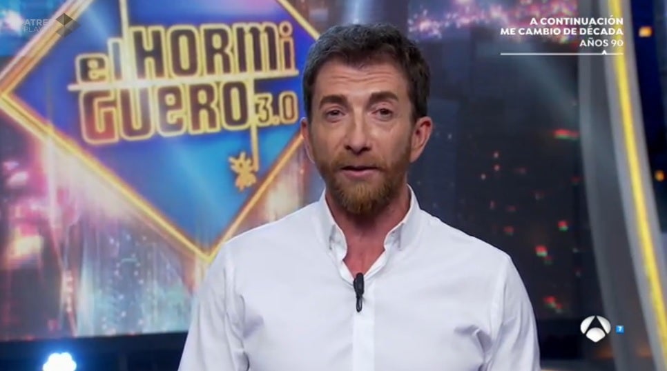 Pablo Motos: "A lo mejor es que estamos ya en una guerra"