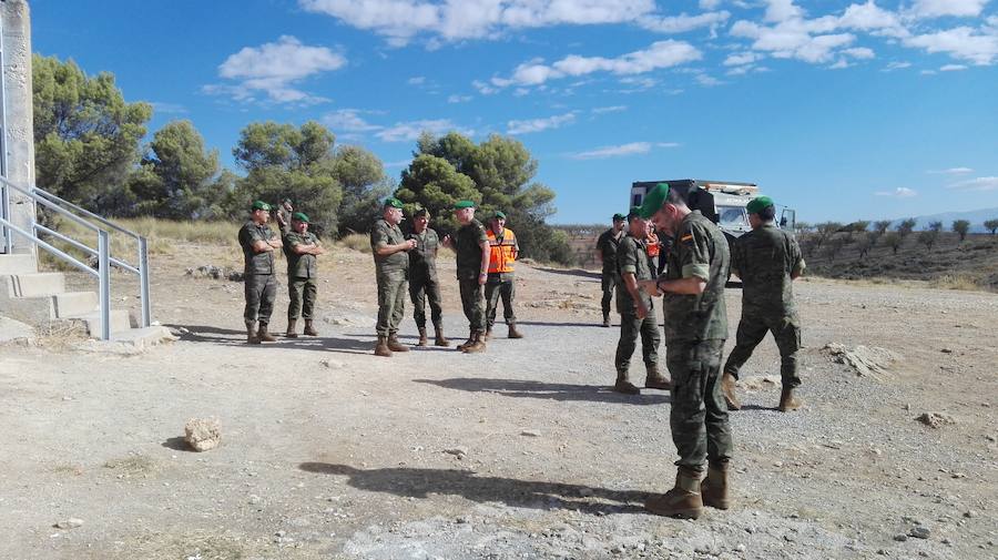 Nueve unidades llegadas desde diferentes puntos de la geografía española participaron en las pruebas del 