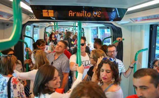 El Metro De Granada Alcanza El Medio Mill N De Viajeros En Sus Tres Primeras Semanas Ideal