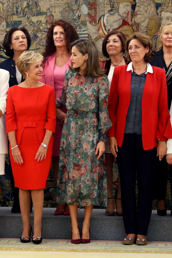 Lo ha estrenado en una recepción en el Palacio de La Zarzuela 