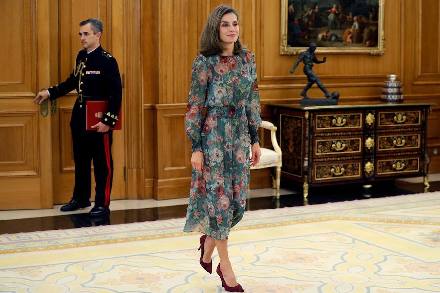 Lo ha estrenado en una recepción en el Palacio de La Zarzuela 