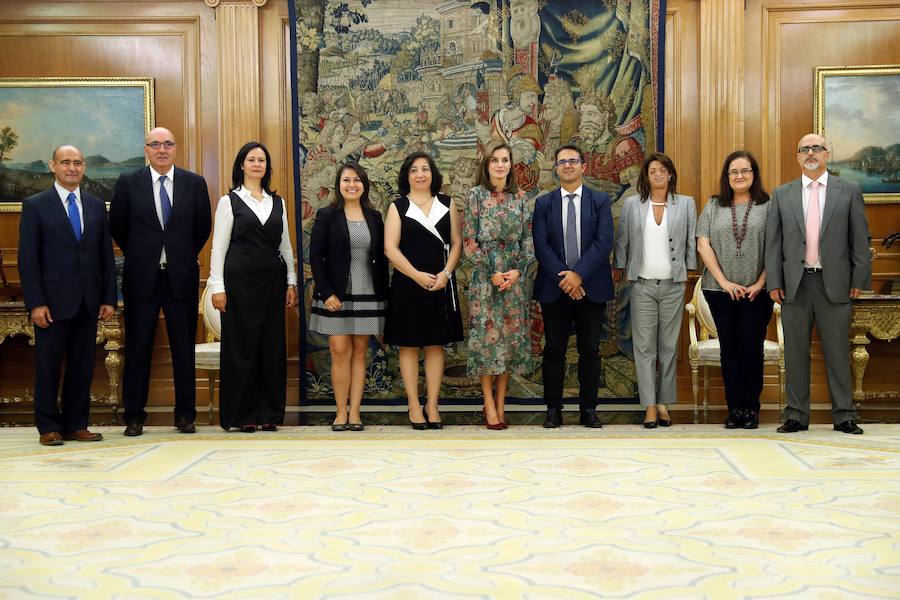Lo ha estrenado en una recepción en el Palacio de La Zarzuela 