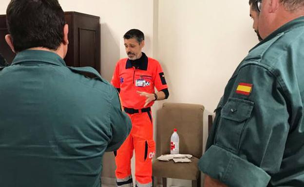 El 061 entrena en Jaén a 35 guardias civiles en técnicas básicas de reanimación cardiopulmonar