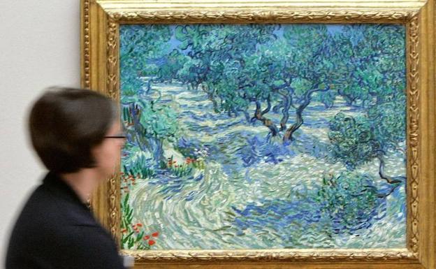 La increíble historia del saltamontes incrustado en un cuadro de Van Gogh durante 128 años