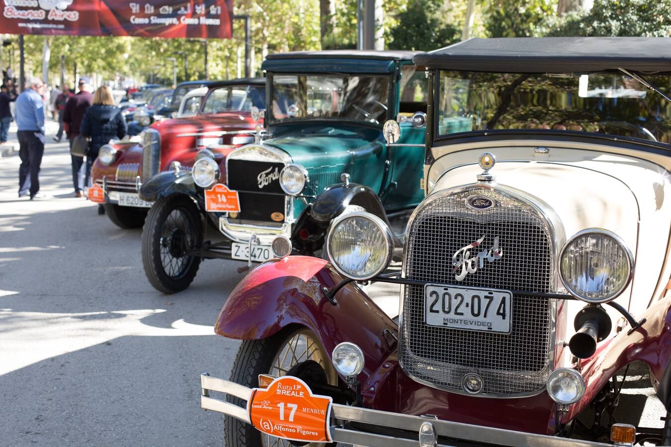 XIII edición de la ruta Reale de coches antiguos, una de las citas más importantes del sector