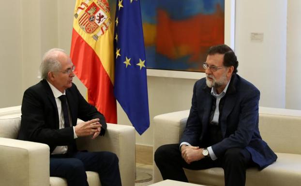 Rajoy recibe a Ledezma.
