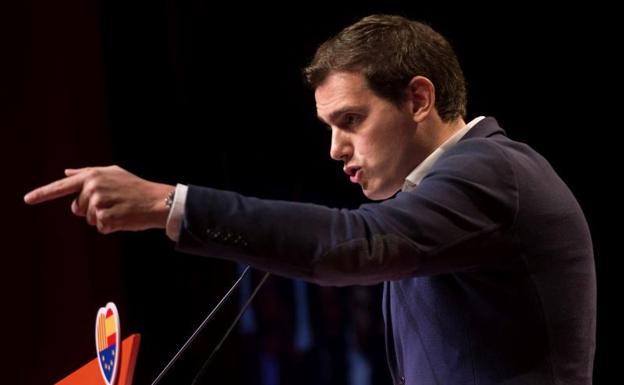 El presidente de Ciudadanos, Albert Rivera. 