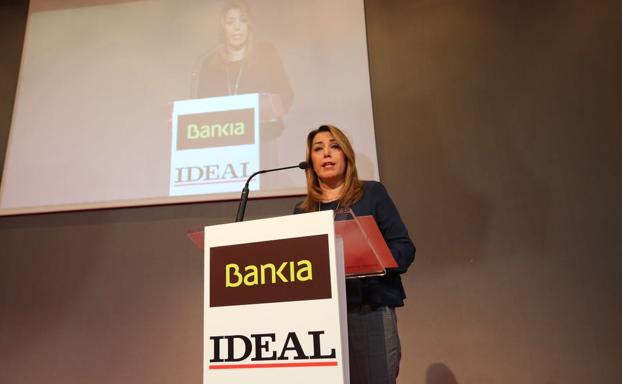Susana Díaz pide abordar la financiación territorial cuanto antes