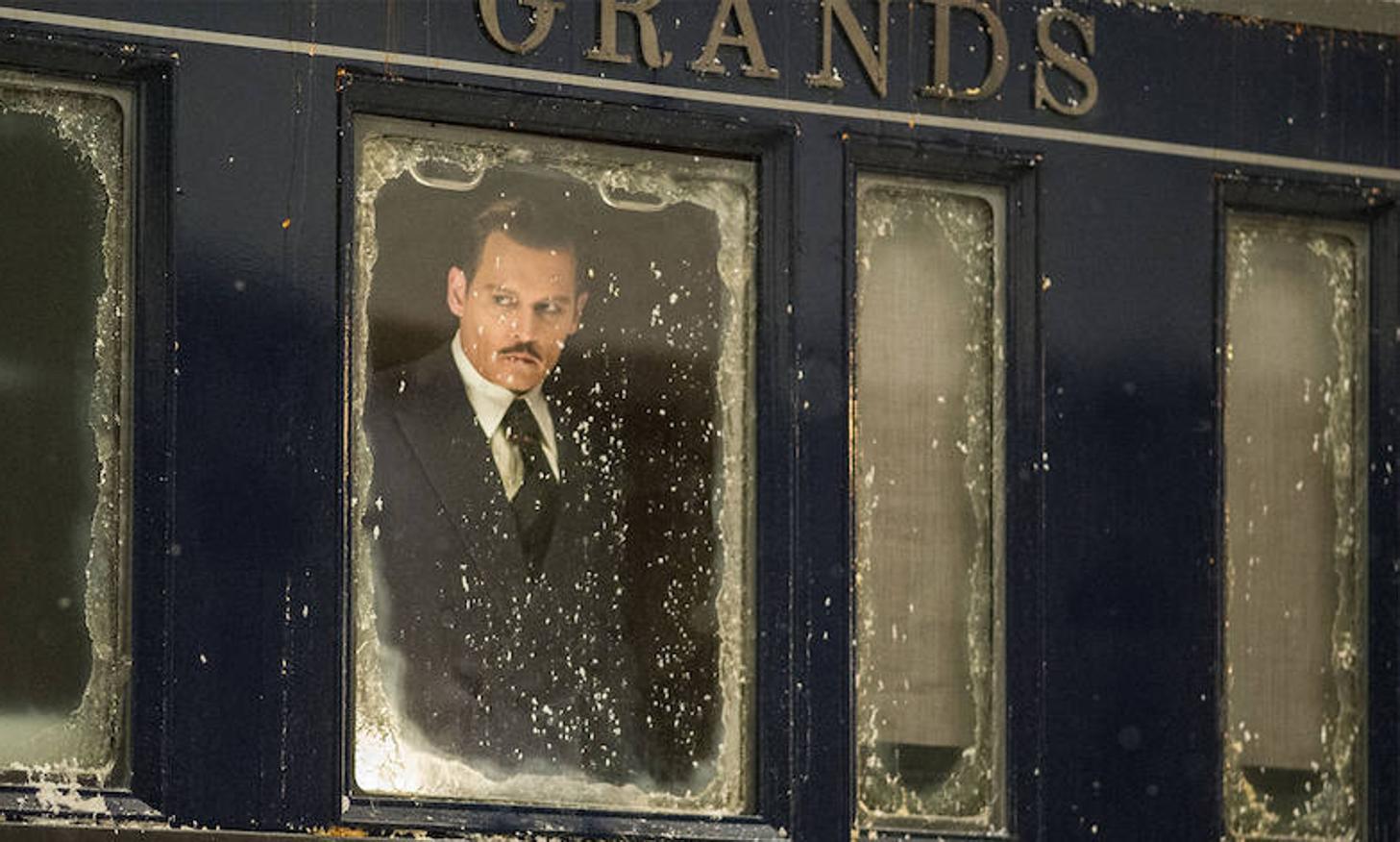 Johnny Depp en 'Asesinato en el Orient Express 