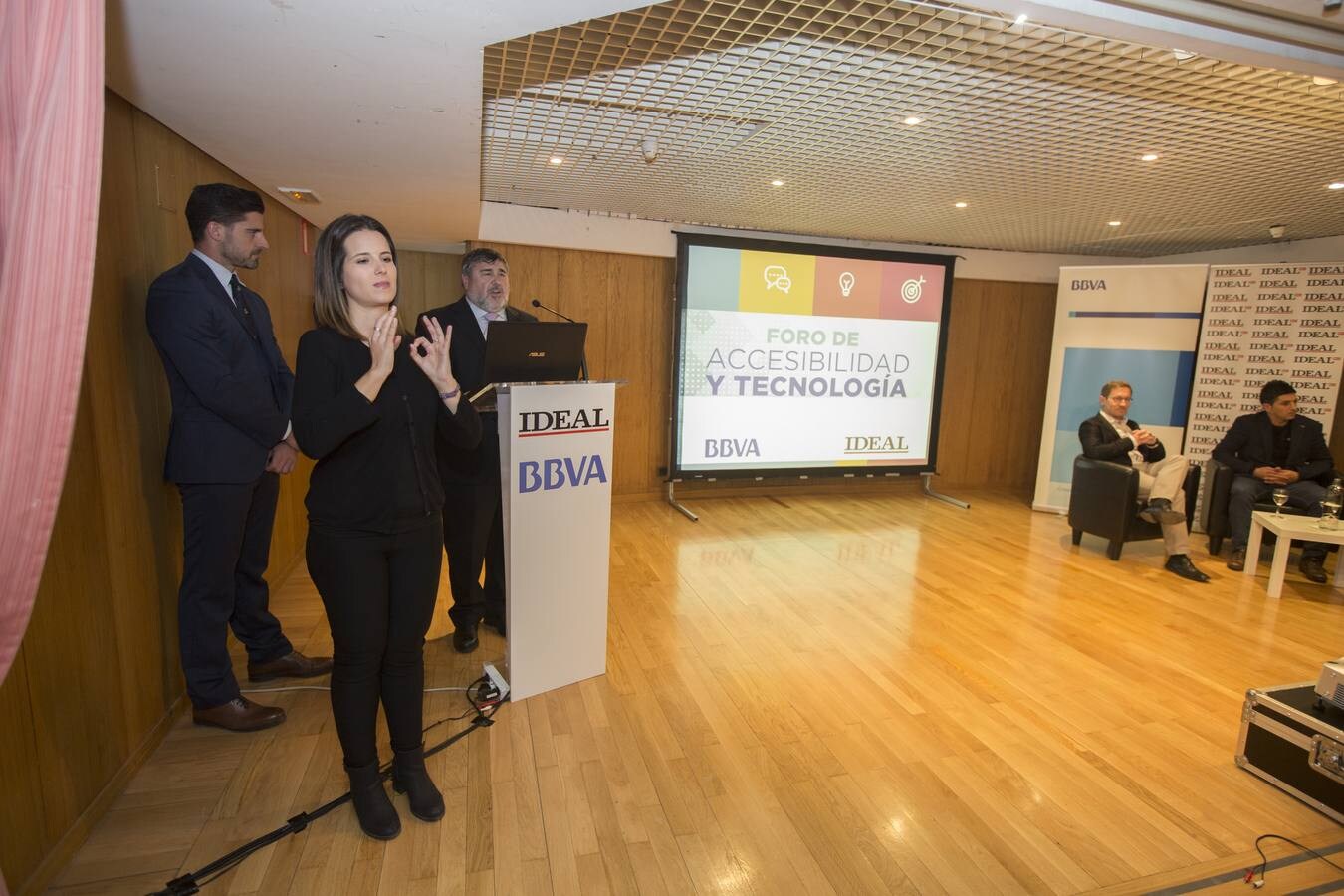 Foro de Accesibilidad y Tecnología celebrado por IDEAL y BBVA