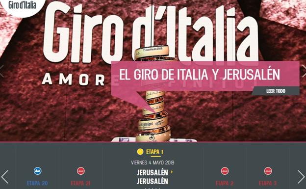 El Giro, presionado por Israel, deja de referirse a «Jerusalén-Oeste»