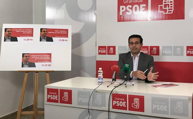 El alcalde confía en acceder a la Secretaría Local del PSOE para "unir el partido" y acercarlo a la ciudad de Granada