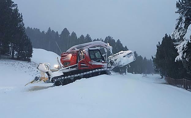 La estación de La Molina, en una imagen reciente
