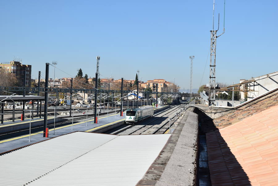 El tren laboratorio de Adif hace el recorrido Antequera - Granada
