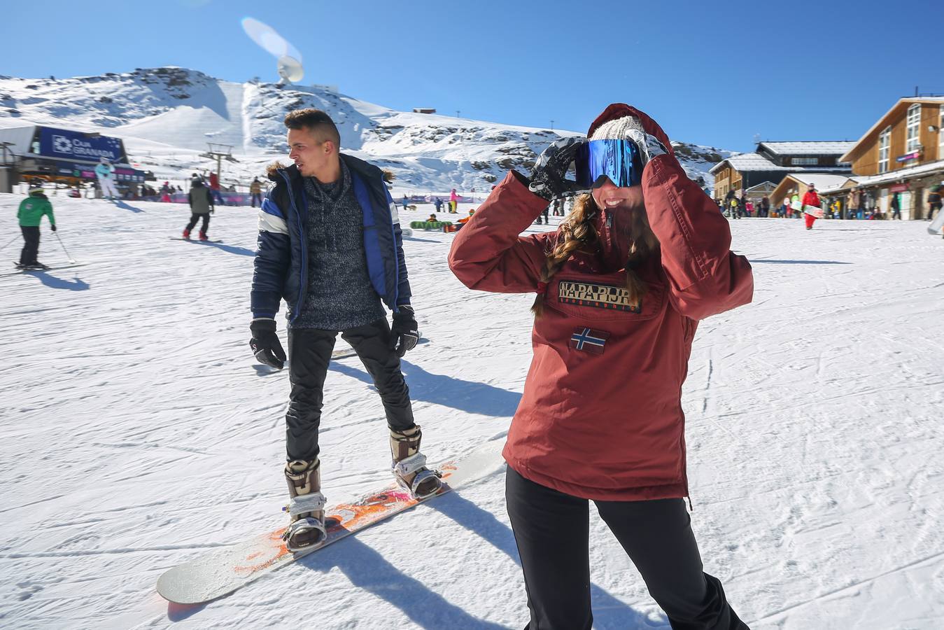 Sierra Nevada abrirá este puente el mayor desnivel esquiable de España con la pista 'El Río