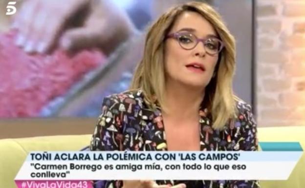 El 'zasca' de Toñi Moreno a María Teresa Campos