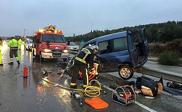 Un herido en una colisión registrada entre Villacarrillo y Villanueva del Arzobispo
