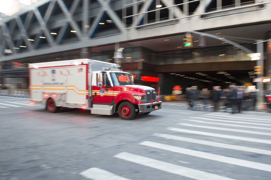 Un hombre, que ha sido detenido, habría intentado acceder al metro en la zona de Times Square con un artefacto.