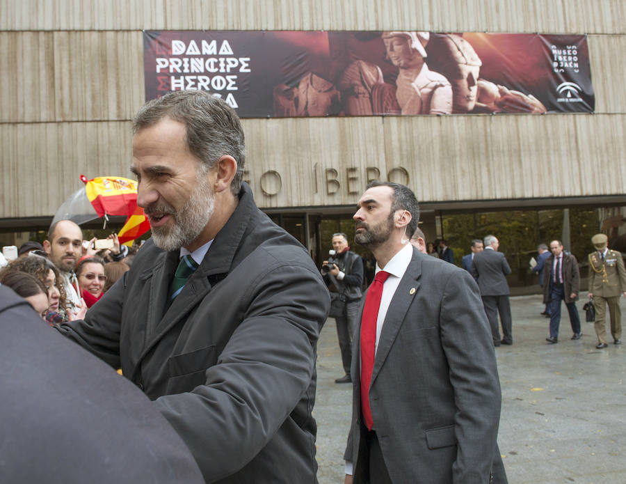 El Rey Felipe VI, ha inaugurado el Museo Íbero de Jaén